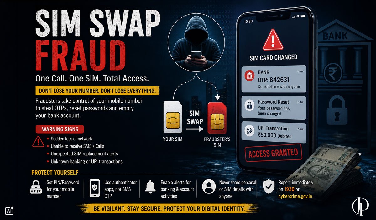 SIM Swap Fraud in India: How Scammers Steal Your Mobile Number and Empty Your Bank Account