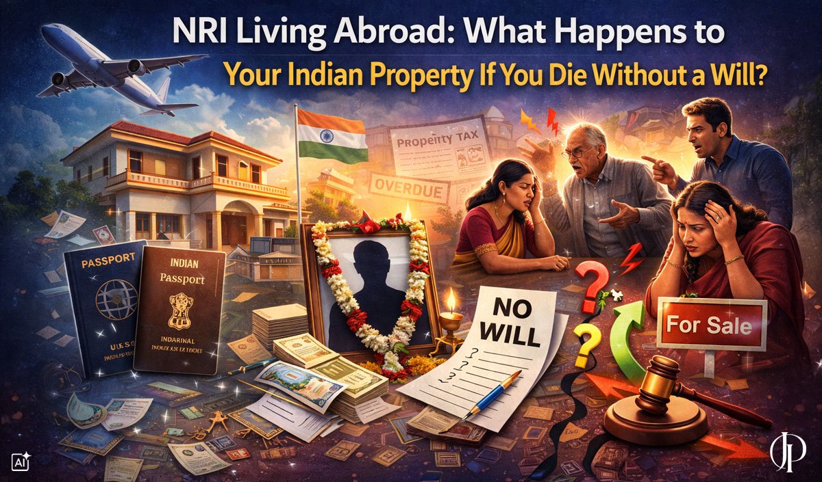 NRI Living Abroad: What Happens to Your Indian Property If You Die Without a Will?