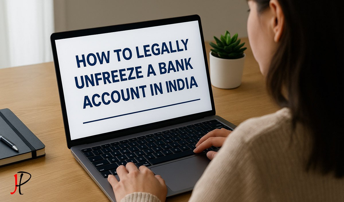 How to Unfreeze a Bank Account Legally in India (2025 Guide)