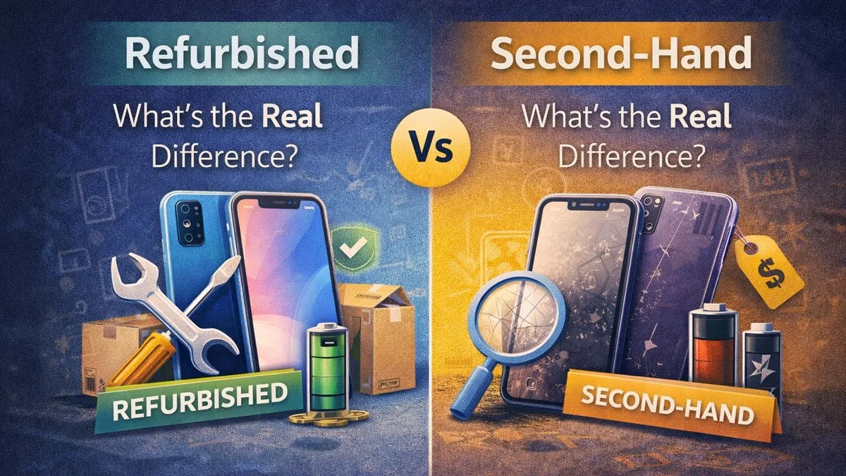 Refurbished vs Second-Hand Mobile, What's the Real Difference?