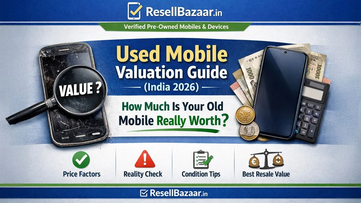 Used Mobile Valuation Guide (India 2026): How Much Is Your Old Mobile Really Worth?