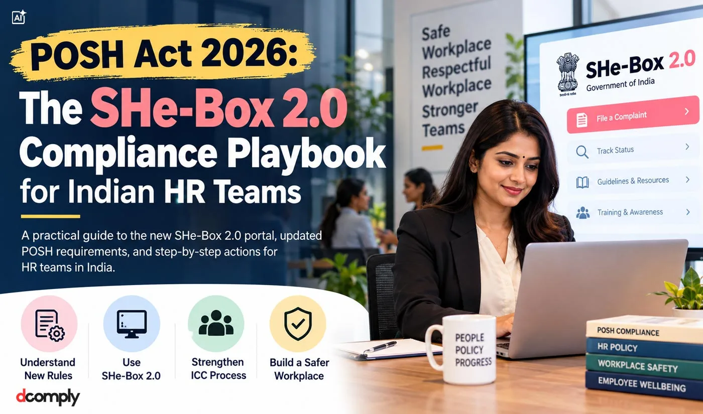 POSH Act 2026: The SHe-Box 2.0 Compliance Playbook for Indian HR Teams