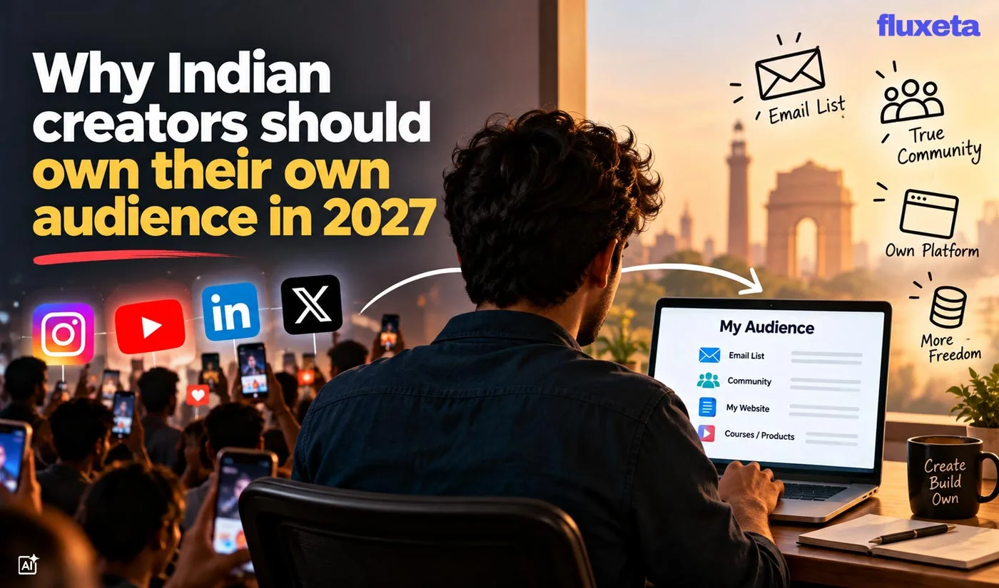 Why Indian creators should own their own audience in 2027